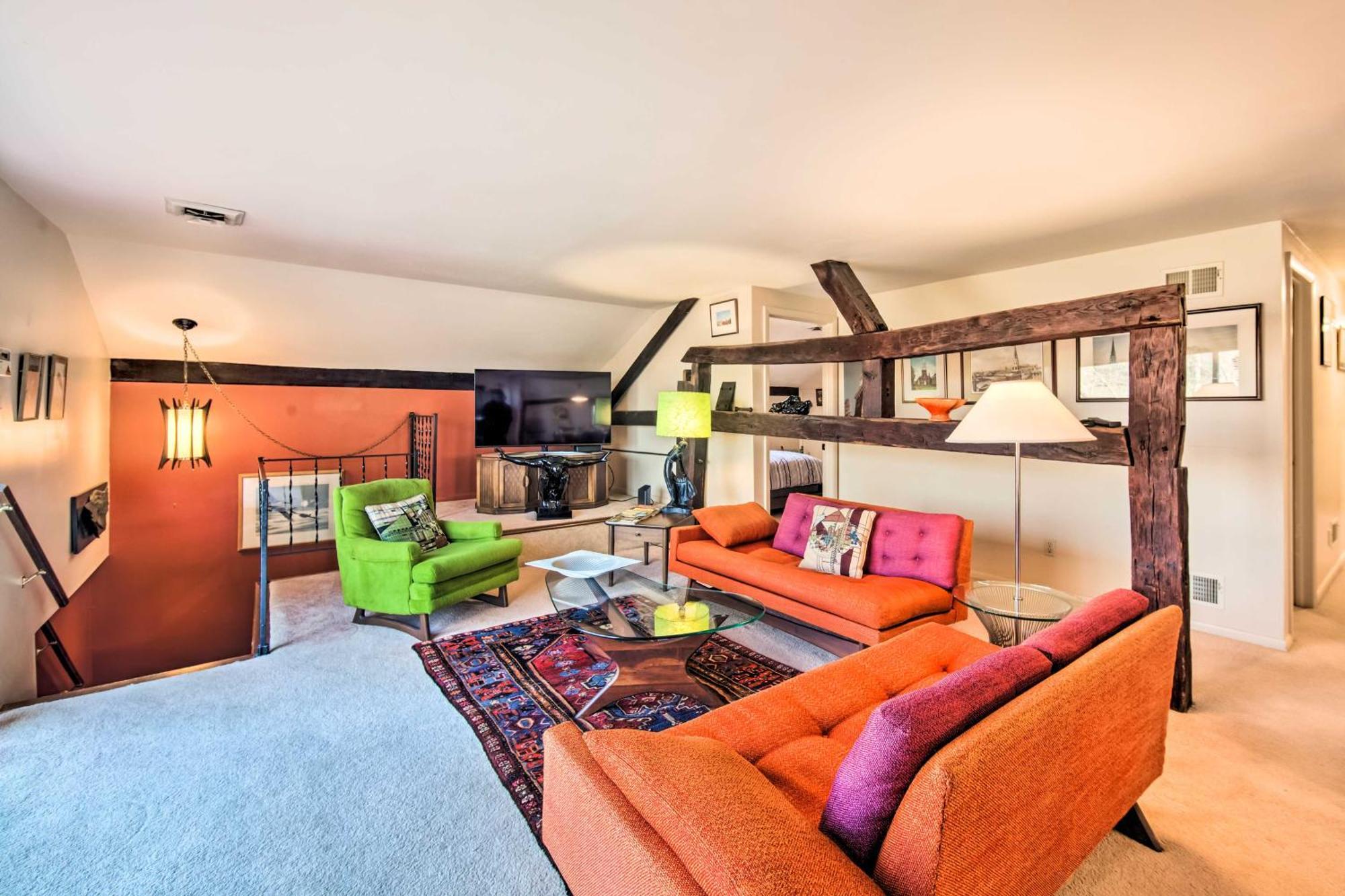 Runningwater Apartment In Lancaster With Deck Esterno foto