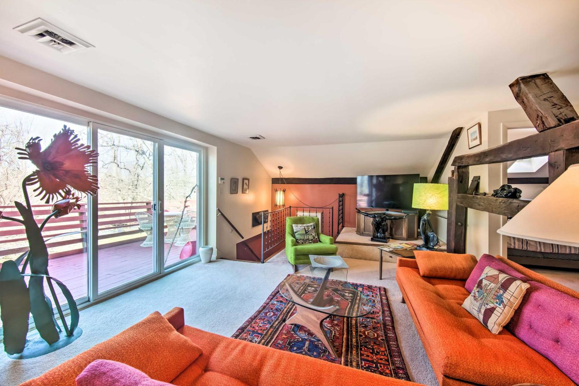Runningwater Apartment In Lancaster With Deck Esterno foto